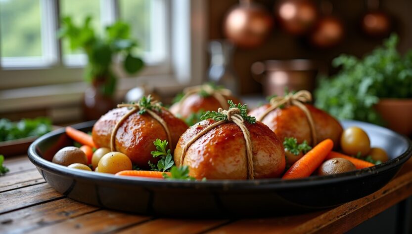 Préparez vite et simplement des paupiettes de porc savoureuses au four