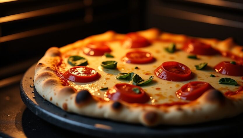 Réchauffer une pizza au four à 180°C : la méthode facile et efficace pour retrouver tout son croustillant