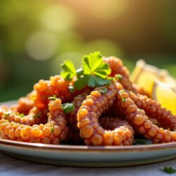 Délice de Poulpe Frit : Recette Simple pour une Texture Croquante et un Goût Exquis