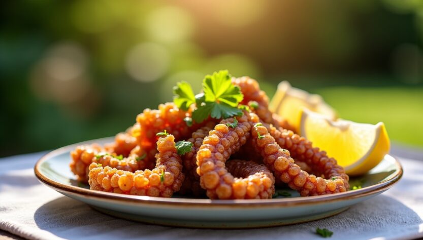 Délice de Poulpe Frit : Recette Simple pour une Texture Croquante et un Goût Exquis