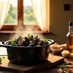 Moules marinières à l’ancienne : la recette traditionnelle simple et savoureuse de grand-mère
