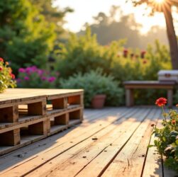 Combien de temps dure une terrasse en palette ? Astuces et entretien pour la préserver