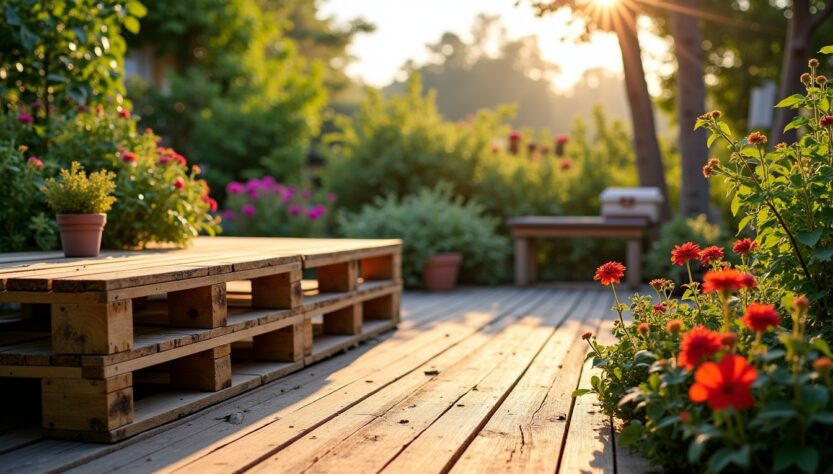 Combien de temps dure une terrasse en palette ? Astuces et entretien pour la préserver