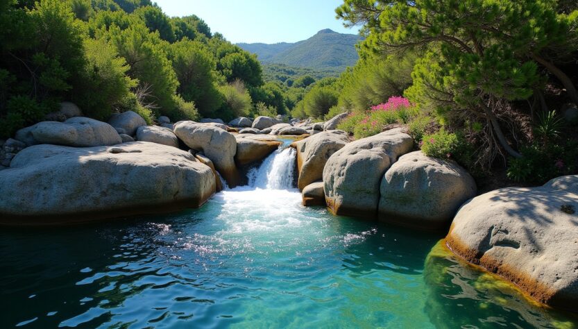 Les piscines naturelles de Zoza en Corse : un havre de baignade accessible au cœur de la nature