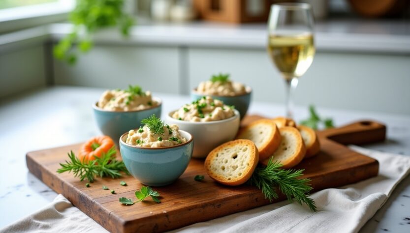 Rillettes de thon au fromage blanc : une recette simple et rapide pour un apéritif gourmand