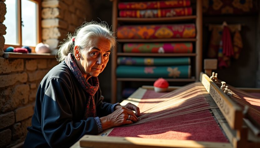 Brochali : Plongée au cœur de l'histoire et de l'artisanat textile du patrimoine caucasien