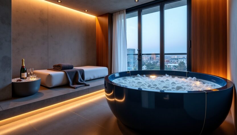 Juger la qualité d'une Love Room à Toulouse : jacuzzi, spa et équipements privatifs