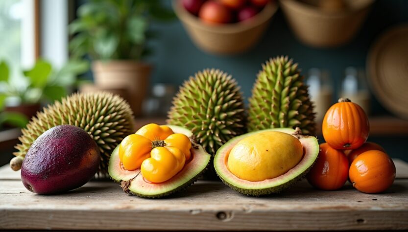 Exploration des aliments en X : fruits peu communs et produits rares à découvrir