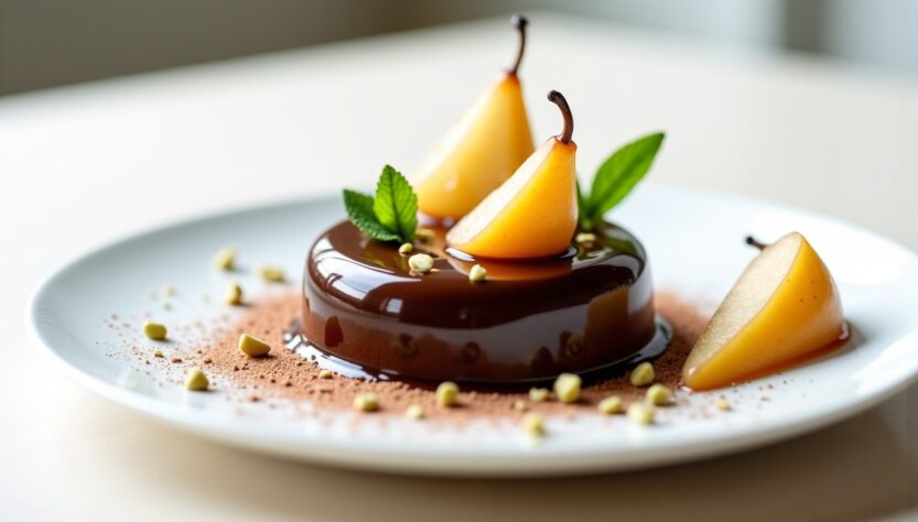 Délice chocolat-poire signé Cyril Lignac : une recette simple et gourmande à découvrir