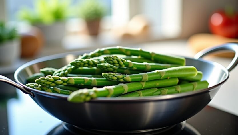 Cuisson des asperges surgelées : guide express et conseils pratiques