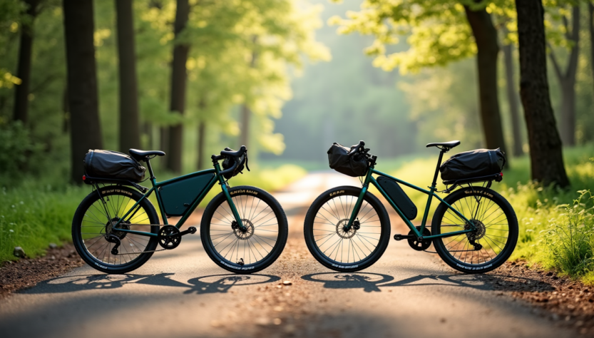 Vélo gravel ou vélo de voyage : quelle différence chez Kona