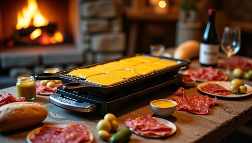 Raclette gourmande : recettes inédites et conseils pour un festin inoubliable